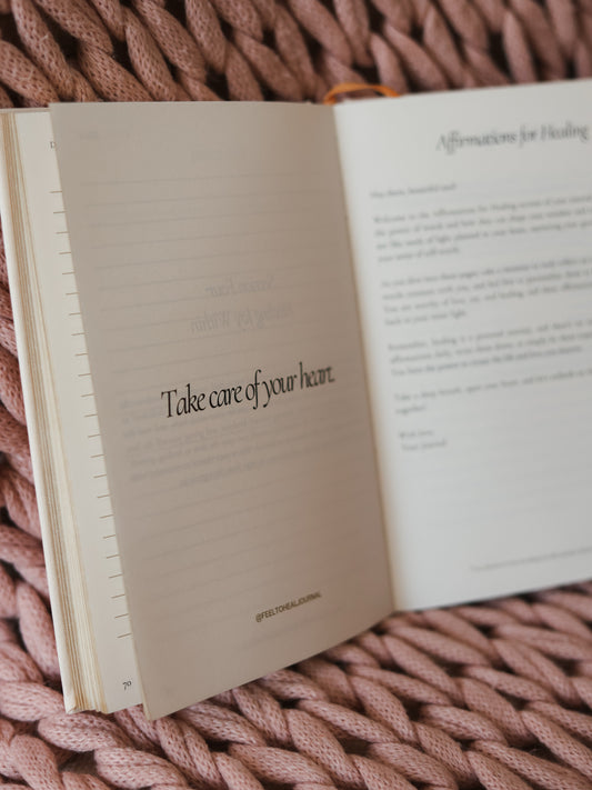 Feel to Heal: The Heart Break Journal Cream